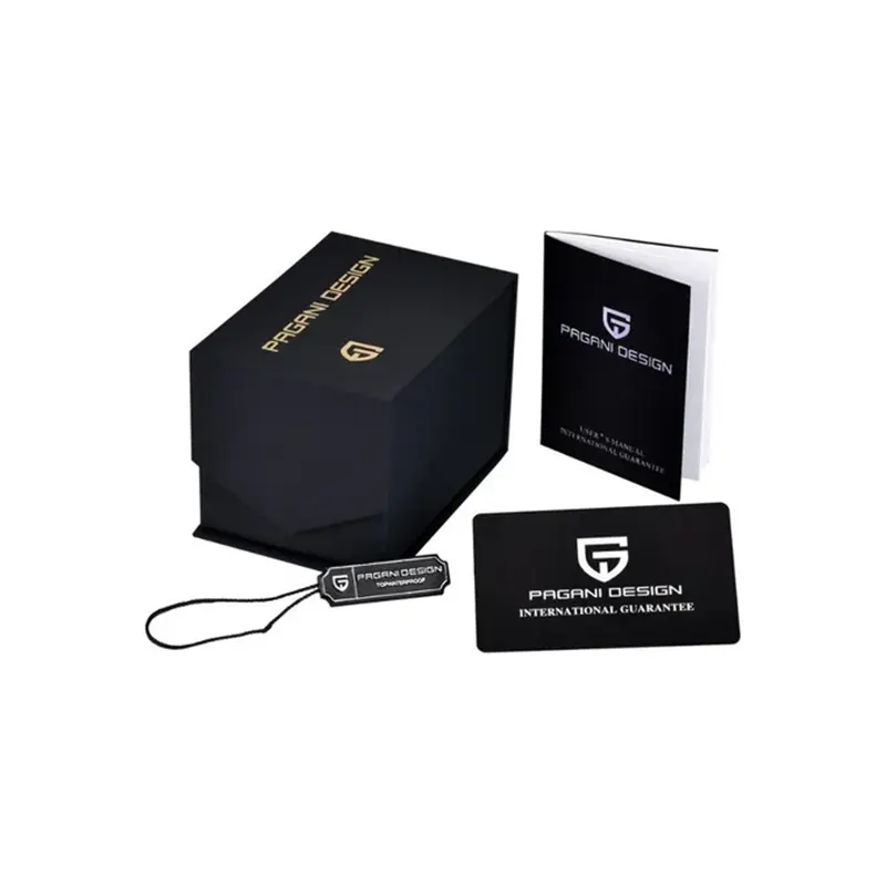 Pagani Design Royal Oak Black Dial Men's Watch- PD-1707